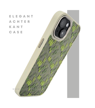 iPhone 15 Hoesje Botanisch Design &ndash; Stevige Bescherming met Natuurlijke Uitstraling