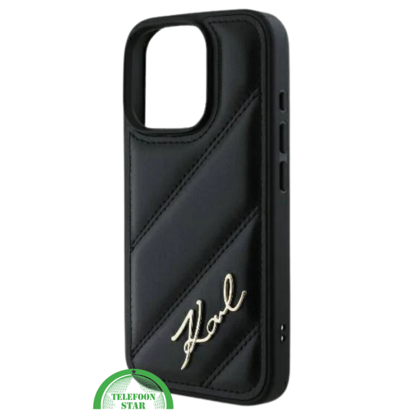 Hoesje voor iPhone 16 Pro Max Luxe Hoesje Zwart &ndash; Stijlvolle Bescherming met Elegant Design – foto 3