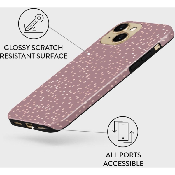 iPhone 13 hoesje Lavender dots – foto 3