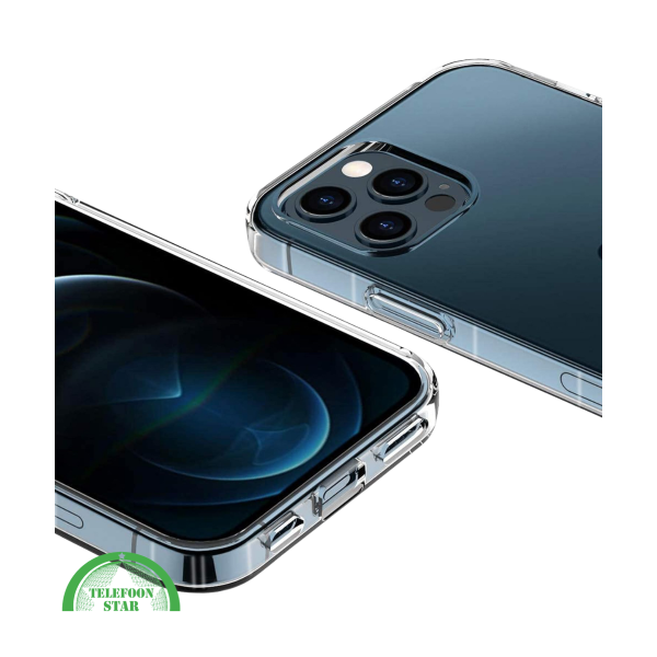 Transparant Hoesje voor iPhone 12 Pro &ndash; Slank, Helder &amp; Krasbestendig – foto 3