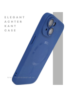iPhone 15 Hoesje &ndash; Donkerblauw Met MagSafe Ondersteuning | Simpel, Sterk & Slim