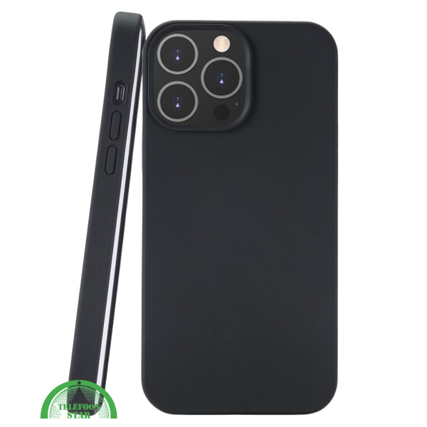 Zwart Hoesje voor iPhone 12 Pro Transparant, Slank, Helder &amp; Krasbestendig – foto 3