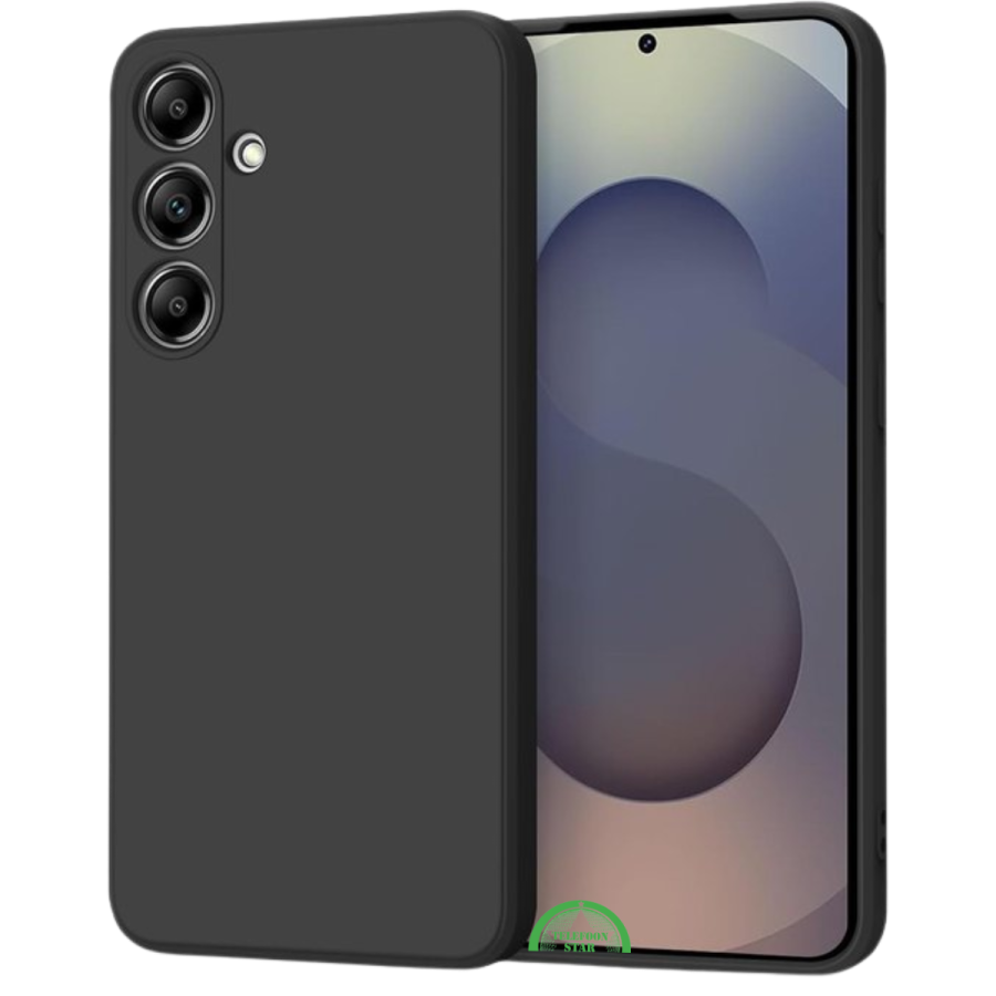 Zwart Hoesje voor Samsung S26 Slank met Silicone Flexibel &amp; Krasbestendig