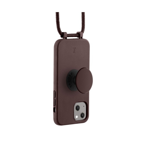 iPhone 14 Plus 3-in-1 hoesje donkerbruin – foto 2