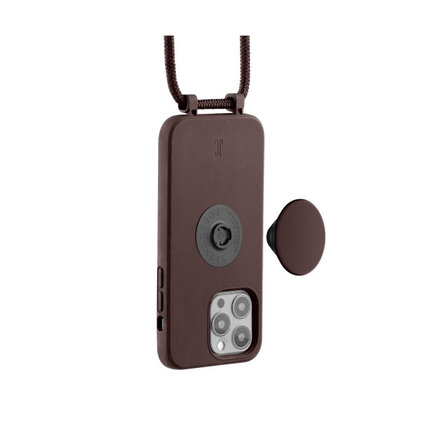 iPhone 14 Pro Max 3-in-1 hoesje donkerbruin – foto 3