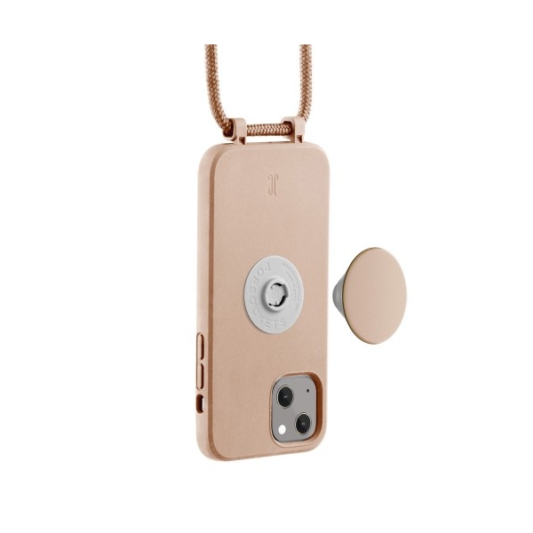 iPhone 14 Plus 3-in-1 hoesje beige – foto 3