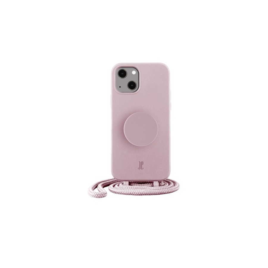 iPhone 14 3-in-1 hoesje lichtroze