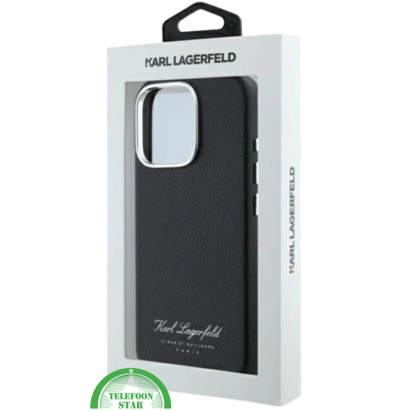 iPhone 16 Pro Leren Hoesje &ndash; Zwart | Luxe Bescherming met Tijdloos Design – foto 4