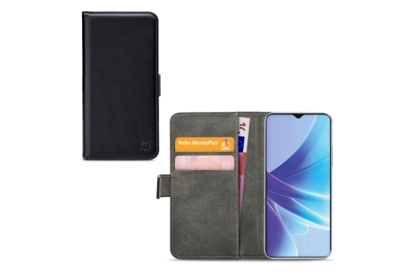 Oppo A77s Bookcover Zwart