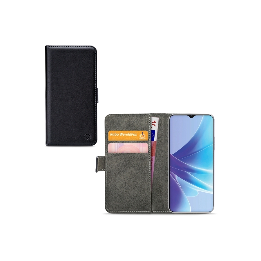 Oppo A57s Bookcover Zwart