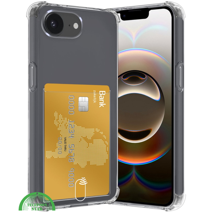 Hoesje voor iPhone 17E TPU Backcase Praktisch, Slank &amp; Schokbestendig