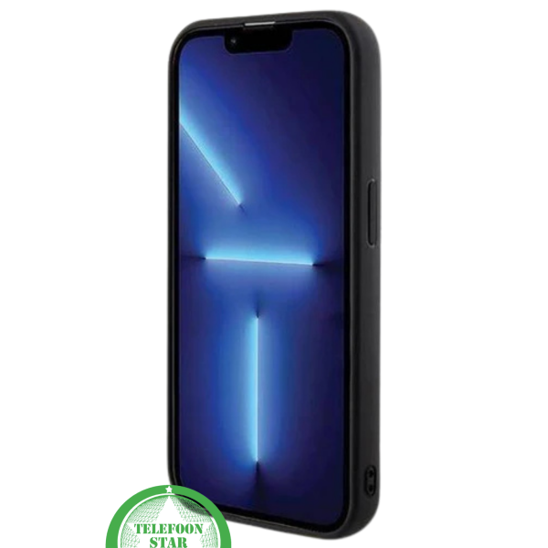 Zwart Elegant Hoesje met Goud Detail iPhone 15 Pro Max – foto 4