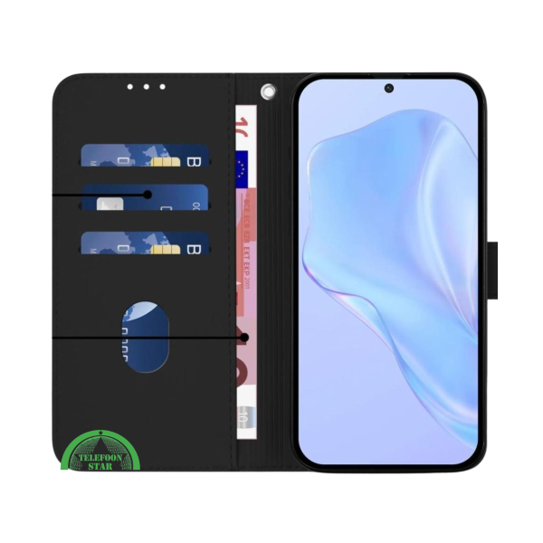 Bookcase Hoesje voor Samsung S25 Edge &ndash; Zwart, Veilig &amp; Functioneel – foto 3
