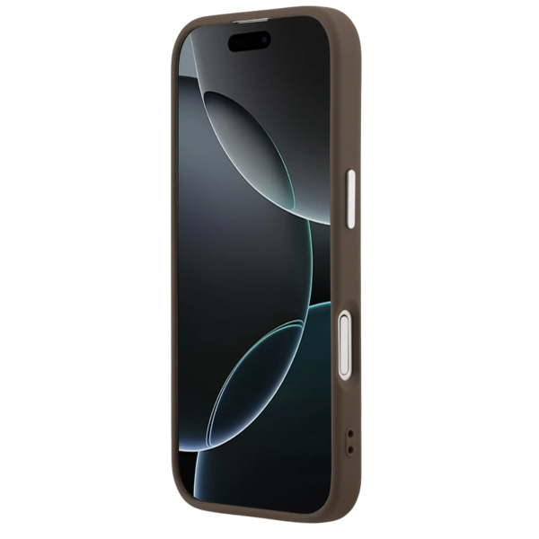 Hoesje iPhone 17 Bruin MagSafe CarbonGrip Case Sterke Slank – foto 3
