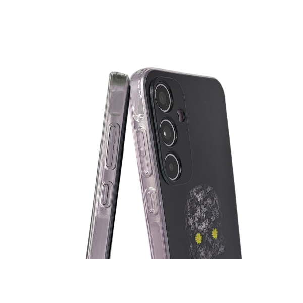 Samsung Galaxy A36 Hoesje Bloemen Skull &ndash; Schokbestendige Backcover – foto 7