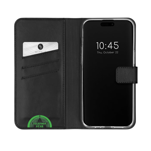 Bookcase Hoesje voor iPhone 14 Pro Max Zwart Elegant, Praktisch &amp; Bescherming – foto 3