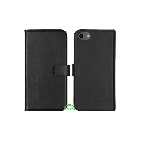Bookcase Hoesje voor iPhone SE Zwart, Stijlvol, Functioneel &amp; 360&deg; Bescherming – foto 6