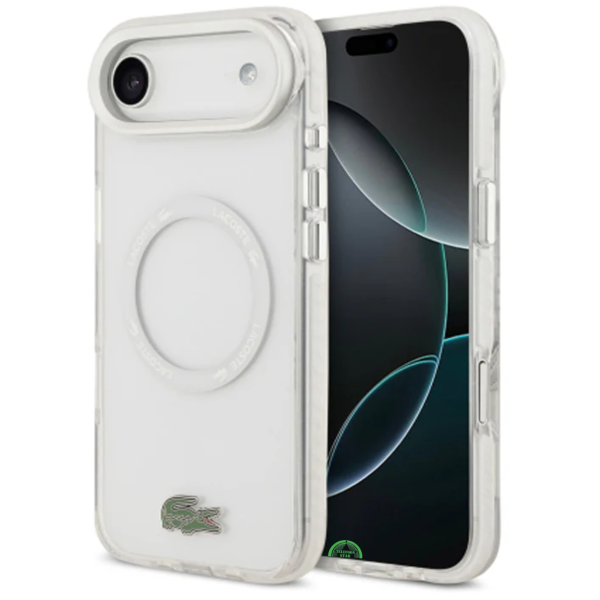 Transparant iPhone 17 Air hoesje met magneet-ring voor extra gemak – foto 4