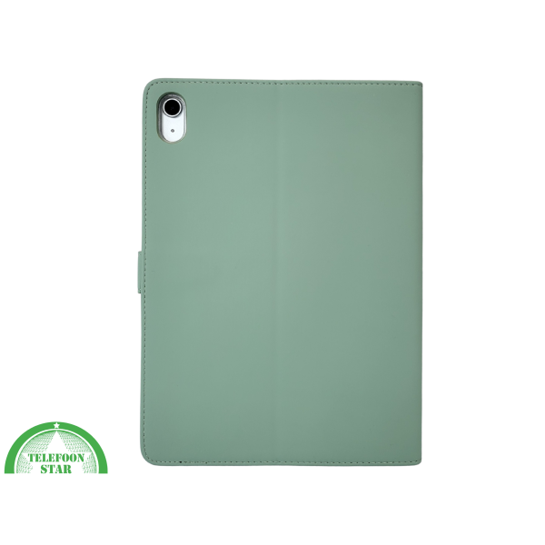 iPad 11e Gen 2025 Hoes Luxe Groene Bookcase 11 inch Schokbestendig – foto 4