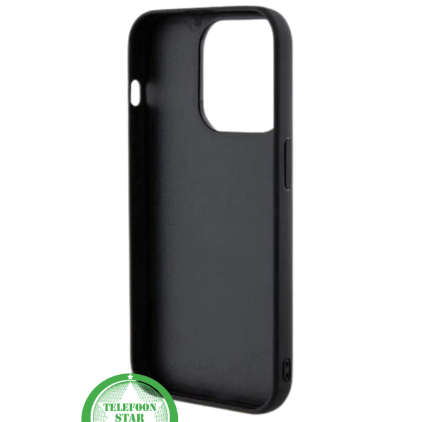 Zwart Elegant Hoesje met Goud Detail iPhone 15 Pro Max – foto 5
