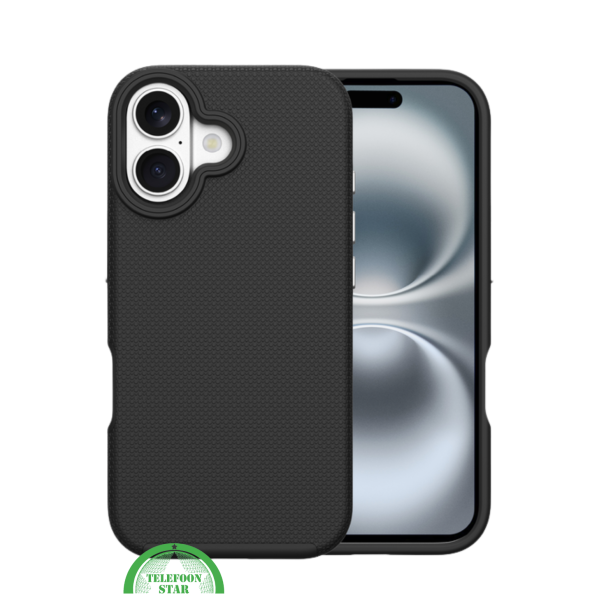 Hoesje voor iPhone 17 &ndash; Zwarte Anti-Slip Bescherming en Sterk, flexibel en schokabsorberend silicone, Slank en licht ontwerp | Telefoonstar – foto 3