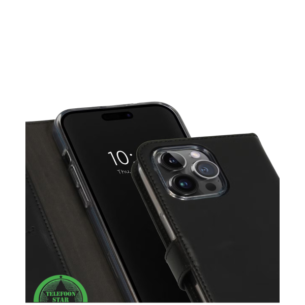 Bookcase Hoesje voor iPhone 14 Pro Max Zwart Elegant, Praktisch &amp; Bescherming – foto 4