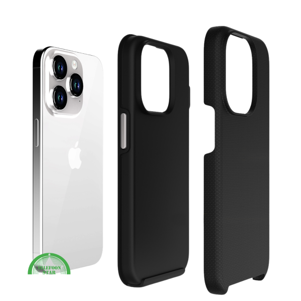 Hoesje voor iPhone 12 Pro Zwart Anti-Slip, Sterk, Gripvast &amp; Slank Design – foto 3