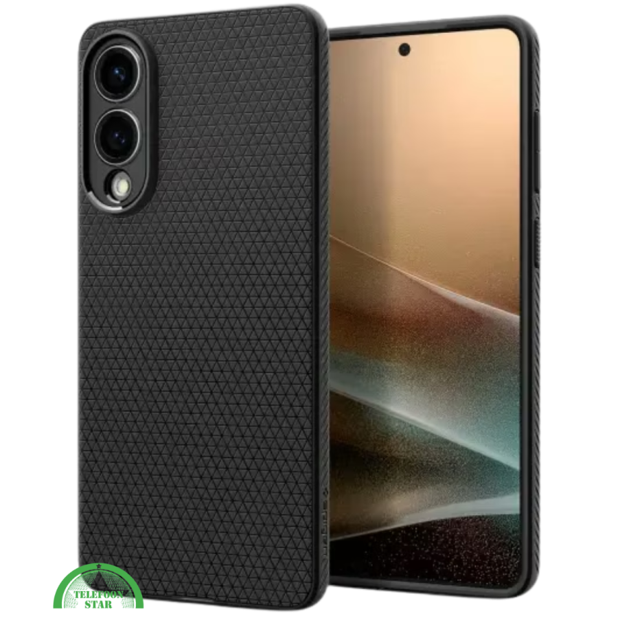 Hoesje voor Samsung S25 Edge Zwart Anti-Slip, Sterk, Gripvast &amp; Slank
