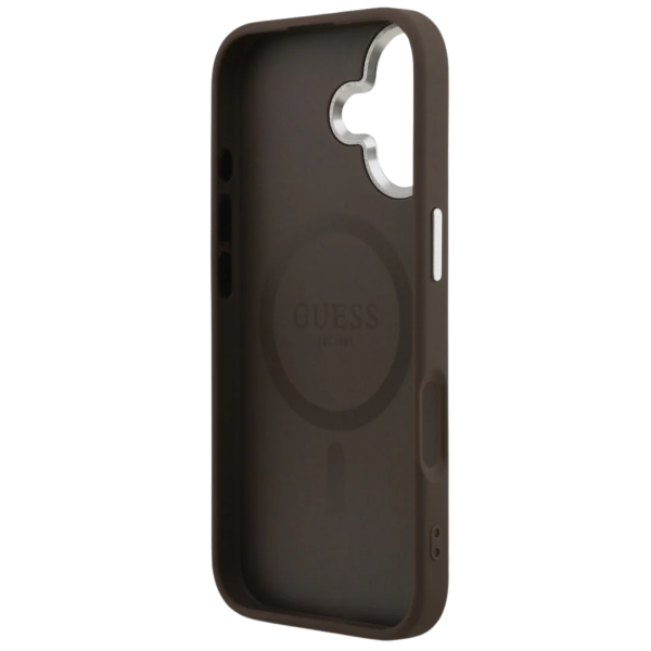 Hoesje iPhone 17 Bruin MagSafe CarbonGrip Case Sterke Slank – foto 5