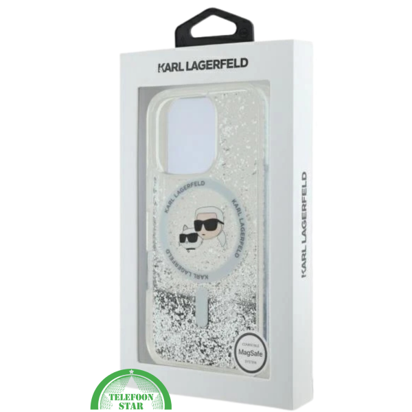 iPhone 16 Pro Glitter Hoesje &ndash; Transparant Zilver | Luxe Bescherming met Sprankelende Stijl – foto 4