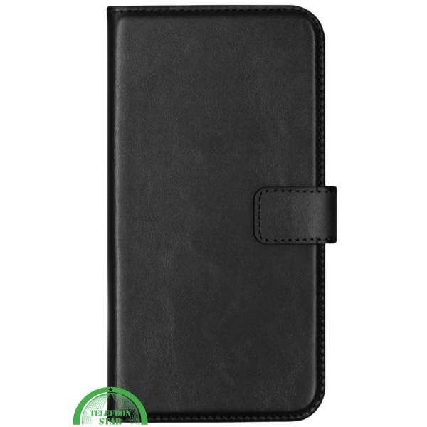 Bookcase Hoesje voor iPhone 12 Zwart Functioneel, Elegant &amp; Volledige Bescherming – foto 2