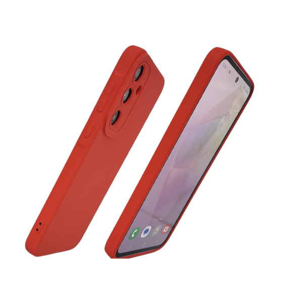 Samsung Galaxy A16 Hoesje Rood &ndash; Schokbestendige Siliconen Backcover – foto 6