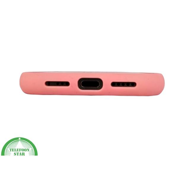 Lichtroze iPhone 15 Pro Hoesje &ndash; Zachte Siliconen Bescherming | Telefoonstar.nl – foto 4