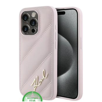 iPhone 16 Pro Luxe Leren Hoesje &ndash; Roze | Elegant, Stevig en Stijlvol Design