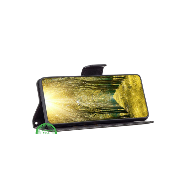 Wallet Bookcase voor Samsung S25 Edge &ndash; Grijs – foto 4