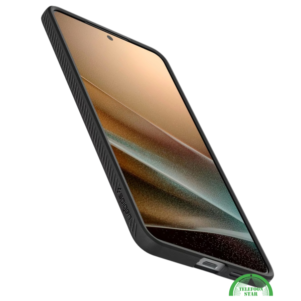 Hoesje voor Samsung S25 Edge Zwart Anti-Slip, Sterk, Gripvast &amp; Slank – foto 4