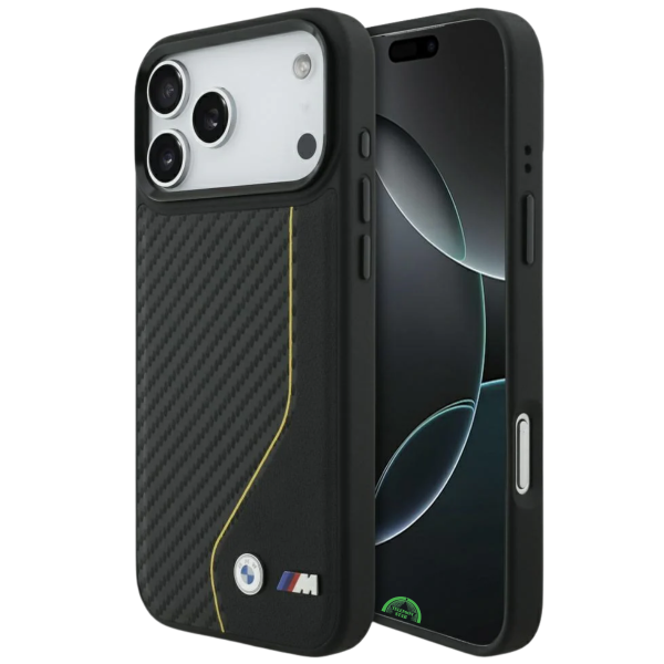 Hoesje voor iPhone 18 Pro Zwart Carbon Shield Sport Case – foto 6