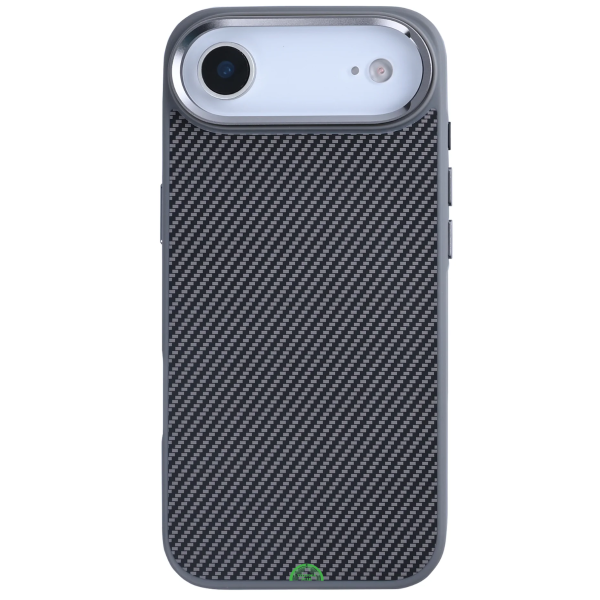 hoesje iPhone 17 Air Zwart Carbon Shield Grip Case – foto 2
