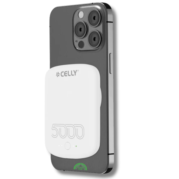 Magnetic Powerbank 5.000mAh Draadloos Opladen Onderweg – foto 3