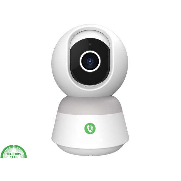 Slimme 360&deg; Beveiligingscamera &ndash; Met App, Bewegingsdetectie &amp; Nachtzicht &ndash; Voor Binnengebruik – foto 2