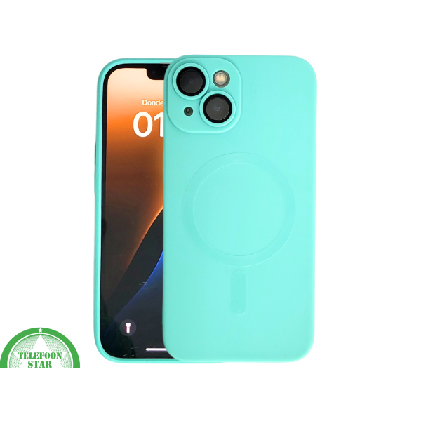 AquaMag Pro Case &ndash; Turquoise MagSafe Hoesje iPhone 13 / 14 | Telefoonstar.nl – foto 3