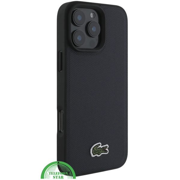 Hoesje voor iPhone 16 Pro Max Zwart &ndash; Luxe Bescherming met Stijlvolle Textuur – foto 2