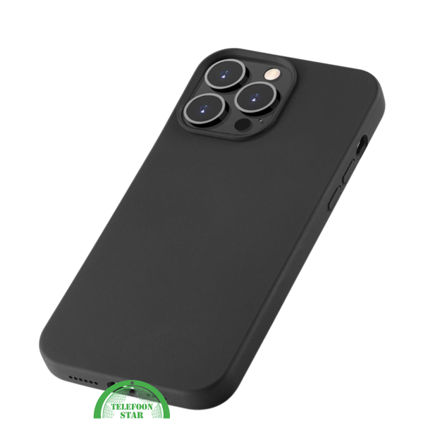 Zwart Hoesje voor iPhone 15 Pro Max &ndash; Slank, Elegant &amp; Krasbestendig – foto 2