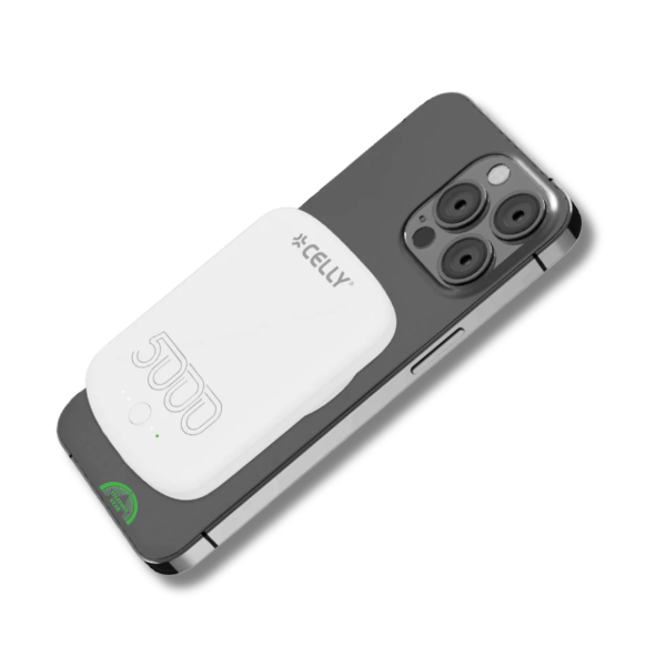 Magnetic Powerbank 5.000mAh Draadloos Opladen Onderweg – foto 4
