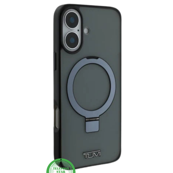 Transparant Hoesje met Metalen Ringhouder voor iPhone 16 &ndash; Sterke Bescherming &amp; Handige Standfunctie – foto 2