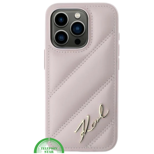 iPhone 16 Pro Luxe Leren Hoesje &ndash; Roze | Elegant, Stevig en Stijlvol Design – foto 5