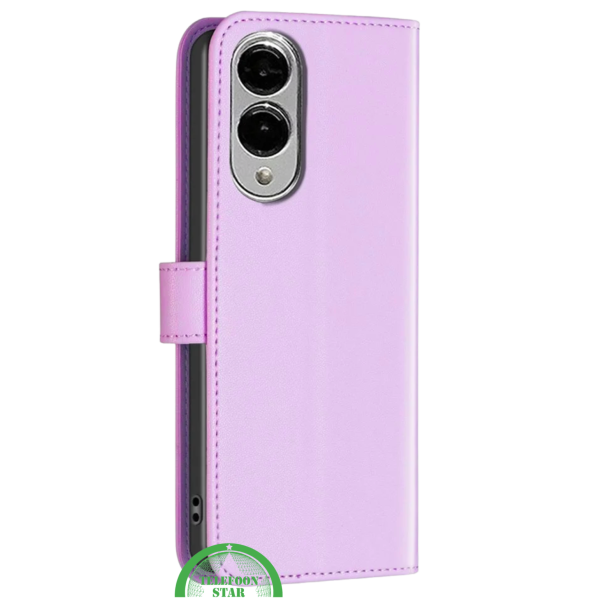 Wallet Bookcase voor Samsung S25 Edge &ndash; Paars – foto 2