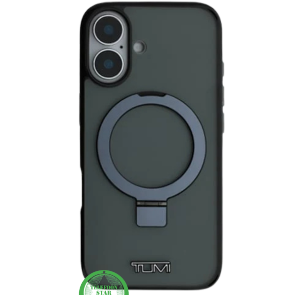 Transparant Hoesje met Metalen Ringhouder voor iPhone 16 &ndash; Sterke Bescherming &amp; Handige Standfunctie – foto 3