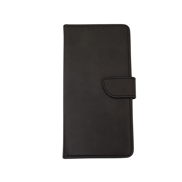 Hoesje voor iPhone 17e Zwart Leerlook Wallet Case Kaartvakken – foto 3