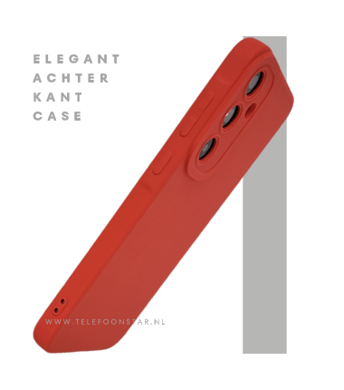 Samsung Galaxy A26 Hoesje Rood &ndash; Schokbestendige Siliconen Backcover